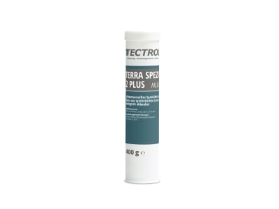 TECTROL TERRA SPEZIAL-FETT 2 PLUS 400 g Kartusche  NLGI 2 Schmierfett, biologisch abbaubar, Mehrzweckfett, Lithiumfett