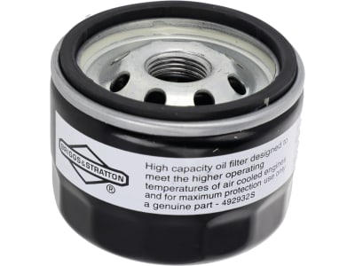 Briggs & Stratton Ölfilter für 5–14 PS Motoren mit Öldruckschmierung Vanguard, kleine Filter Version, Ariens, Briggs & Stratton, Farymann, Hatz, John Deere, Kawasaki, Kohler, Tecumseh, 492932S Briggs & Stratton Ölfilter für 5–14 PS Motoren mit Öldruckschmierung Vanguard, kleine Filter Version, Ariens, Briggs & Stratton, Farymann, Hatz, John Deere, Kawasaki, Kohler, Tecumseh, 492932S