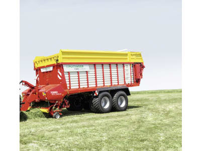 Pöttinger Ladewagen "Torro 6510 D Combiline" Ladevolumen 34 m³ mit Mehrzweck-Rotor, 2 Dosierwalzen