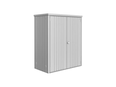 Biohort Metallgeräteschrank Gr. 150 155 x 83 cm silver; metallic Gartenschrank Biohort Metallgeräteschrank Gr. 150 155 x 83 cm silver; metallic Gartenschrank