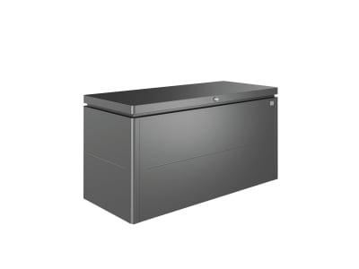 Biohort LoungeBox 160 160 x 70 cm nachtgrau; metallic Kissenbox, Auflagenbox, Aufgewahrungsbox Garten, Gartenbox Biohort LoungeBox 160 160 x 70 cm nachtgrau; metallic Kissenbox, Auflagenbox, Aufgewahrungsbox Garten, Gartenbox