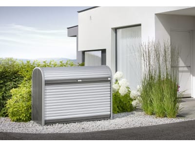 Biohort Store-Max 160 163 x 78 cm quarz-grau; metallic Fahrradbox, Mülltonnenbox, Gartenbox Biohort Store-Max 160 163 x 78 cm quarz-grau; metallic Fahrradbox, Mülltonnenbox, Gartenbox