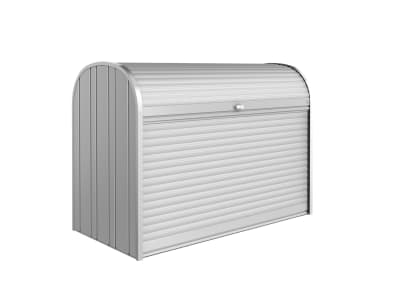 Biohort Store-Max 190  190 x 97 cm silver; metallic  Fahrradbox, Mülltonnenbox, Gartenbox