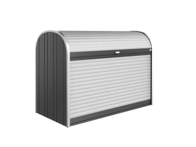 Biohort Store-Max 190 190 x 97 cm nachtgrau; metallic Fahrradbox, Mülltonnenbox, Gartenbox Biohort Store-Max 190 190 x 97 cm nachtgrau; metallic Fahrradbox, Mülltonnenbox, Gartenbox