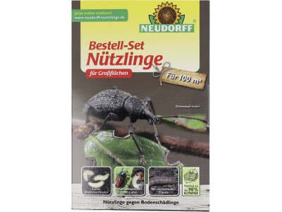 NEUDORFF Bestell-Set Nützlinge für Grossfläche nützliche Nematoden gegen Bodenschädlinge 