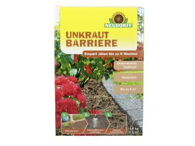 NEUDORFF Unkraut Barriere zur Unterdrückung von Unkraut für bis zu 5m² 1,6 kg Karton NEUDORFF Unkraut Barriere zur Unterdrückung von Unkraut für bis zu 5m² 1,6 kg Karton