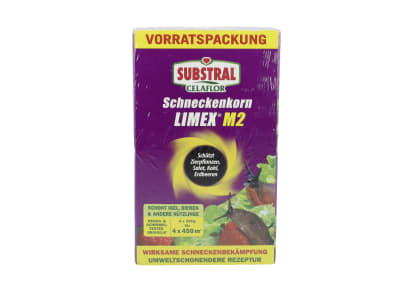 Evergreen SB CF Schneckenkorn Limex M2 900 g Schachtel gebrauchsfertige Köder von Evergreen gegen Nacktschnecken an Zierpflanzen, Obst und Gemüse im Garten 1.250 m²