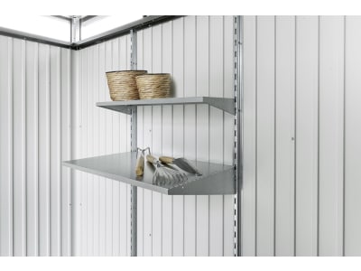 Biohort Regalboden Tief 2 St. 72 x 43,5 cm silver; metallic  Regal
