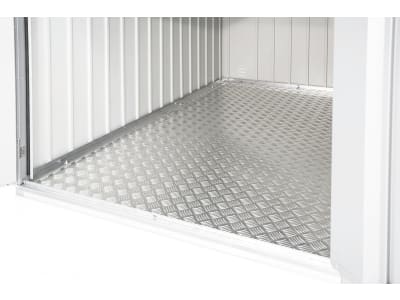 Biohort Aluminium Bodenplatte für MiniGarage 109 x 190 cm silber Biohort Aluminium Bodenplatte für MiniGarage 109 x 190 cm silber