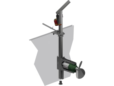Tauchmotorrührwerk für Endlager, Vorgruben, Gülle- und Endlagerbehälter, Biogasanlagen, Kläranlagen und Industrieanlagen