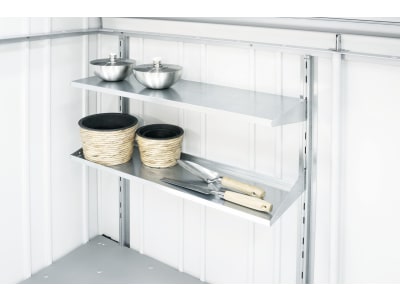 Biohort Regal-Set 72 x 24,5 cm silver Regal Biohort Regal-Set 72 x 24,5 cm silver Regal