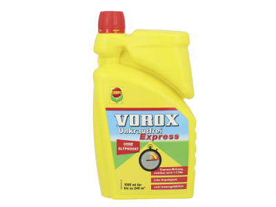 COMPO VOROX Unkrautfrei Express 1 l Flasche gegen Unkräuter Ausreichend für ca.240 m²