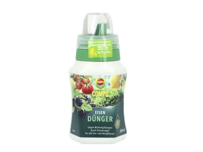 COMPO Eisendünger Spezial-Flüssigdünger gegen Eisenmangel für Zier- und Nutzpflanzen 250 ml Flasche COMPO Eisendünger Spezial-Flüssigdünger gegen Eisenmangel für Zier- und Nutzpflanzen 250 ml Flasche