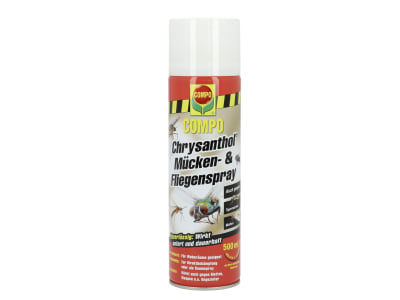 COMPO Chrysanthol Mücken-Fliegenspray 500 ml Dose zur Mückenbekämpfung 