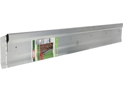bellissa Rasenkante Metall NT Stahlblech, verzinkt silver 118 x 13 cm 