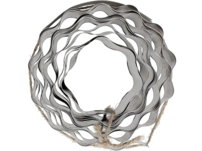 bellissa Rasenkantenband Welle verzinkt  500 x 14 cm