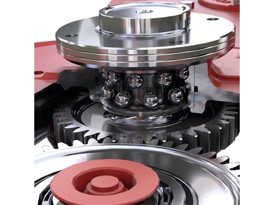 Pöttinger Scheibenmähwerk "NovaDisc 732" 7,24 m, Dreipunktanbau Heck, Mähkombination, Seitenaufhängung