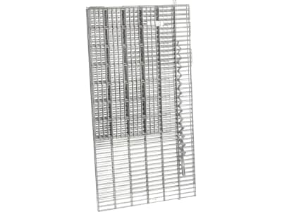 bellissa Gabionen-Kräuterspirale Cantone eckig 120 x 110 x 70 cm  silver , Füllmenge 370 l