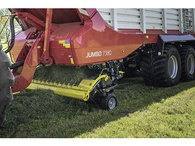 Pöttinger Ladewagen "Jumbo 7470" Ladevolumen 47 m³ mit Mehrzweck-Rotor