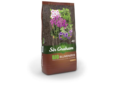 Sir Graham Bio Blumenerde torffrei 40 l Sack Sir Graham Bio Blumenerde torffrei 40 l Sack