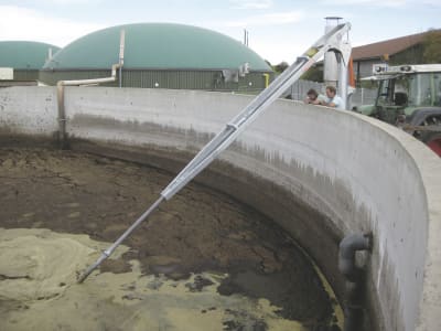 Schlepperrührwerk für offene Behälter, Erdbecken, abgedeckte Behälter, Hochbehälter Schlepperrührwerk für offene Behälter, Erdbecken, abgedeckte Behälter, Hochbehälter