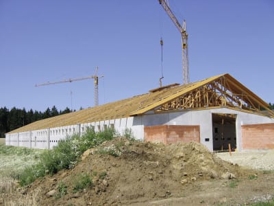 Geflügelstall, Gebäudehülle/komplett schlüsselfertig Geflügelstall, Gebäudehülle/komplett schlüsselfertig