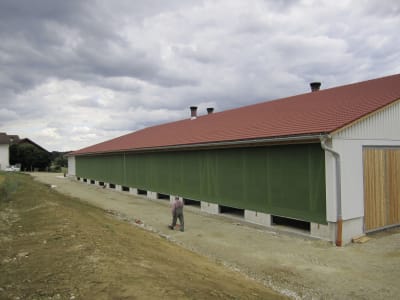 Geflügelstall, Gebäudehülle/komplett schlüsselfertig Geflügelstall, Gebäudehülle/komplett schlüsselfertig