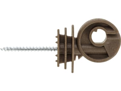 Ako Ringisolator "Easy Drill SX Green" 50 St., braun, für Draht, Seil, Litze, Breitband bis 10 mm, 44377/502 Ako Ringisolator "Easy Drill SX Green" 50 St., braun, für Draht, Seil, Litze, Breitband bis 10 mm, 44377/502