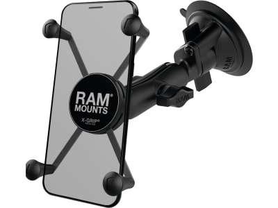 RAM® MOUNTS Handyhalter mit B-Kugel 25,4 mm/1", für Smartphones von 44,5 – 114,3 mm Breite, RAM-B-166-UN10U