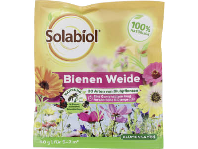 Solabiol Bienen Weide Blumenmischung für die Artenvielfalt im Garten und Balkon 1 St. 5 m² Solabiol Bienen Weide Blumenmischung für die Artenvielfalt im Garten und Balkon 1 St. 5 m²