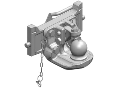 scharmüller Kugeleinsatz "K80®" mit Adapterplatte W322, 322/22/30 mm, schwarz, für Traktor mit Anhängebock Cramer, 07.6322.42-A02 scharmüller Kugeleinsatz "K80®" mit Adapterplatte W322, 322/22/30 mm, schwarz, für Traktor mit Anhängebock Cramer, 07.6322.42-A02