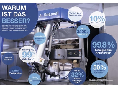 DeLaval Melkroboter "VMS V300" automatisch