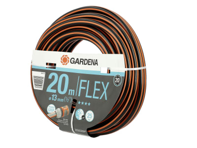 Gardena Comfort FLEX Gartenschlauch  20 m  1/2" schwarz; orange Flex 1/2" - 20 m 25 bar 18033-20