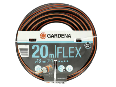 Gardena Comfort FLEX Gartenschlauch  20 m  1/2" schwarz; orange Flex 1/2" - 20 m 25 bar 18033-20