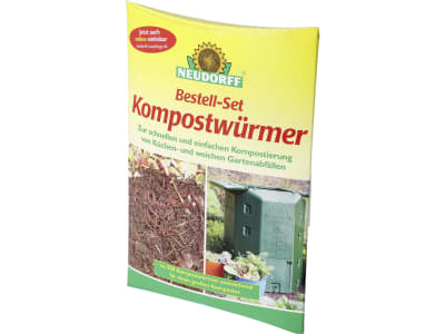 NEUDORFF Kompostwürmer zur Kompostierung von Küchen- und weichen Gartenabfällen NEUDORFF Kompostwürmer zur Kompostierung von Küchen- und weichen Gartenabfällen