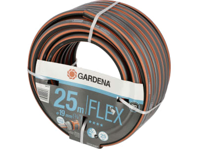 Gardena Comfort FLEX Gartenschlauch  25 m  3/4" schwarz; orange Schlauch, Wasserschlauch 25 bar 18053-20