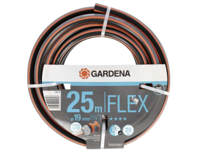 Gardena Comfort FLEX Gartenschlauch  25 m  3/4" schwarz; orange Schlauch, Wasserschlauch 25 bar 18053-20