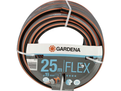 Gardena Comfort FLEX Gartenschlauch  25 m  3/4" schwarz; orange Schlauch, Wasserschlauch 25 bar 18053-20