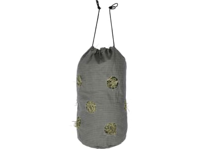 KERBL Futtersack "Hay Bag" klein Füllmenge 8 kg; 85 l, Baumwolle grau, 3224774