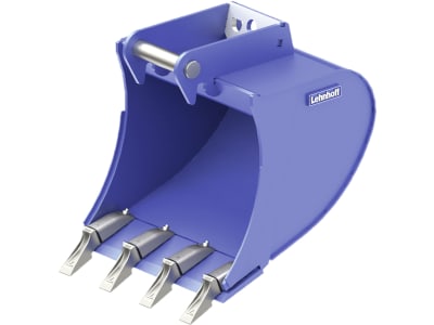 Lehnhoff Tieflöffel MTL2B 300 mm 40 l Schnellwechselsystem MS03 mechanisch mit Lasthaken Lehnhoff Tieflöffel MTL2B 300 mm 40 l Schnellwechselsystem MS03 mechanisch mit Lasthaken