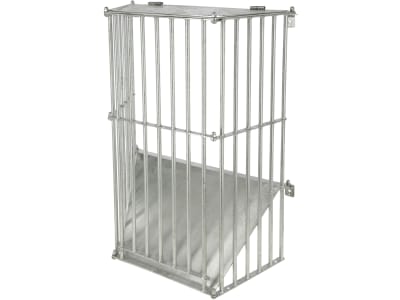 KERBL Heuraufe "SlowFeed Plus" 81 x 114 x 41 cm Fassungsvermögen 14 kg, verzinkt, Wandmontage, für Pferde, 3225 KERBL Heuraufe "SlowFeed Plus" 81 x 114 x 41 cm Fassungsvermögen 14 kg, verzinkt, Wandmontage, für Pferde, 3225