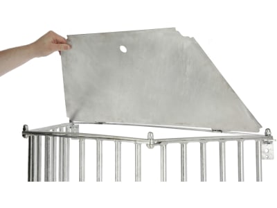 KERBL Heuraufe "SlowFeed Plus" 81 x 114 x 41 cm Fassungsvermögen 14 kg, verzinkt, Wandmontage, für Pferde, 3225 KERBL Heuraufe "SlowFeed Plus" 81 x 114 x 41 cm Fassungsvermögen 14 kg, verzinkt, Wandmontage, für Pferde, 3225