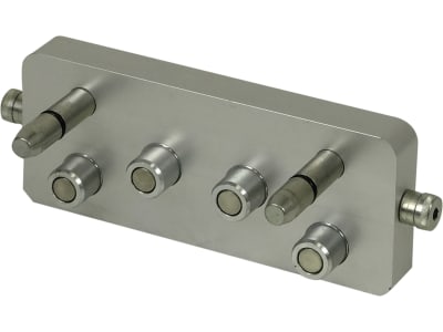 Stecker "DP 2PS06", 4-fach Innengewinde zöllig, DN 10, UDK*, für Multikupplung, Loshälfte