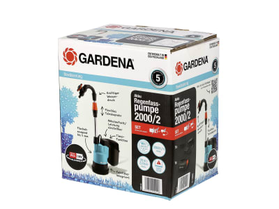 P4A Ready-To-Use kaufen Fasspumpe günstig 14602-61 Shop BayWa Set online GARDENA 18V Tauchpumpe, | Akku-Regenfasspumpe Wasserpumpe, 2000/2