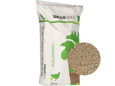 GALLUGOLD Putenstarter C Putenstarter mit Kokzidiostatikum zur Aufzucht von Puten Pellet 25 kg Sack GALLUGOLD Putenstarter C Putenstarter mit Kokzidiostatikum zur Aufzucht von Puten Pellet 25 kg Sack