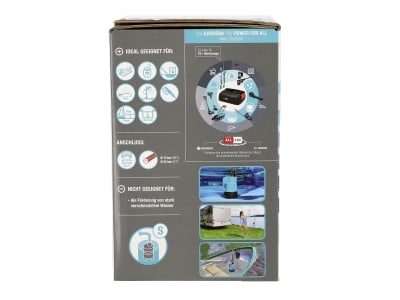 Gardena Akku-Klarwasser-Tauchpumpe 2000/2 18V P4A ohne Akku, ohne Ladegerät Klarwasserpumpe, Wasserpumpe, Tauchpumpe 14600-66