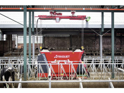 Trioliet Fütterungsroboter "Triomatic" mit Futterküchen Trioliet Fütterungsroboter "Triomatic" mit Futterküchen