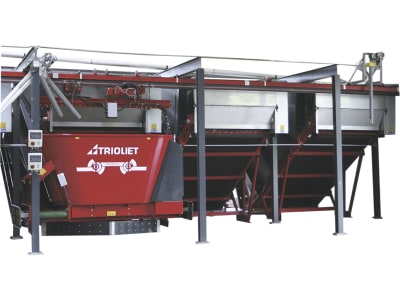 Trioliet Fütterungsroboter "Triomatic" mit Futterküchen Trioliet Fütterungsroboter "Triomatic" mit Futterküchen