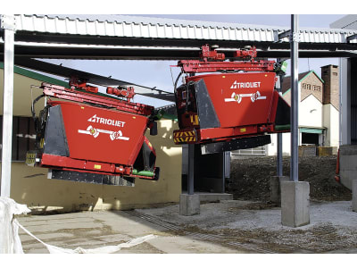 Trioliet Fütterungsroboter "Triomatic" mit Futterküchen Trioliet Fütterungsroboter "Triomatic" mit Futterküchen