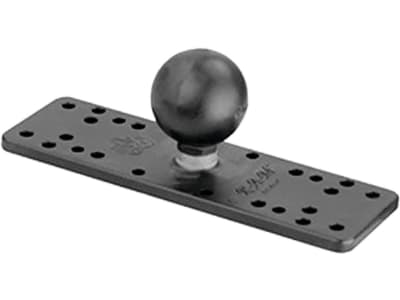 RAM® MOUNTS Universalplatte mit C-Kugel 38,1 mm/1,5" für elektronische Kleingeräte, Fishfinder, Plotter, Funkgeräte, RAM-111BU